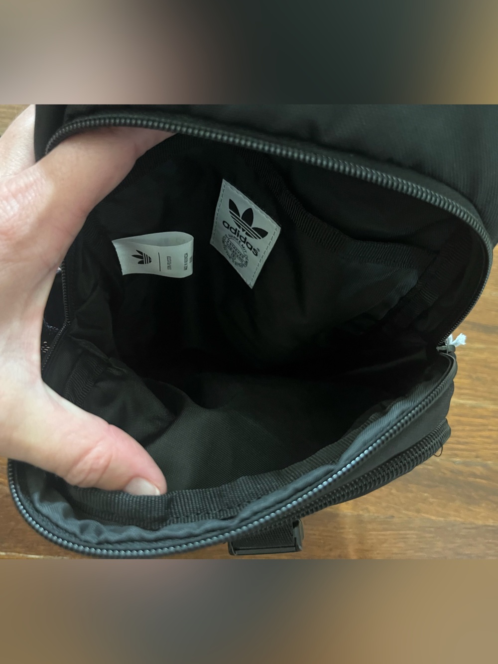 adidas Black Sling Bag - Picture 2 of 15
